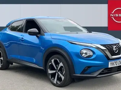 Used Nissan Juke N-Connecta 117 HP (86 kW) 2020 Blue SUV