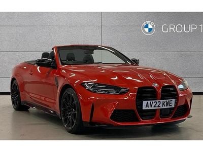 Used BMW M4 Cabriolet Competition Edition 510 HP (375 kW) 2022 Red Cabriolet