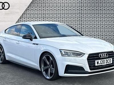 White Used 2020 Audi A5 Sportback Black Edition Hatchback | £21,440 (Fair price)