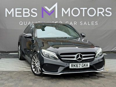 Used Mercedes C200 AMG line 2017 Black Sedan