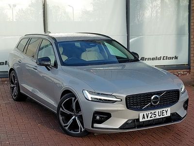 Silver Used 2025 Volvo V60 Plus Estate | £39,498 (Expensive)