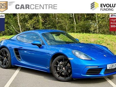 Used Porsche Cayman 2018 Blue Coupe