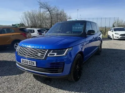 Begagnad Land Rover Range Rover Autobiography 2018 Blå SUV