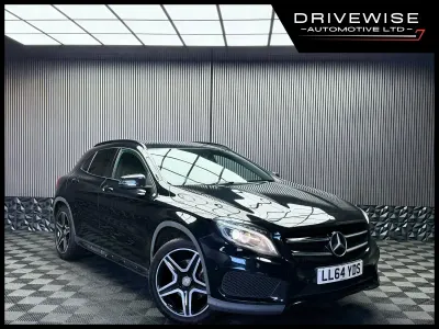 Usado Mercedes GLA220 AMG line 170 HP (125 kW) 2014 Preto SUV