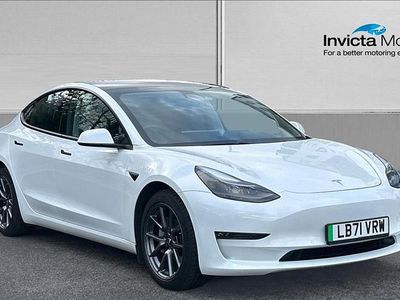 Used Tesla Model 3 Long Range AWD 366 kW (498 HP) 2021 White Sedan