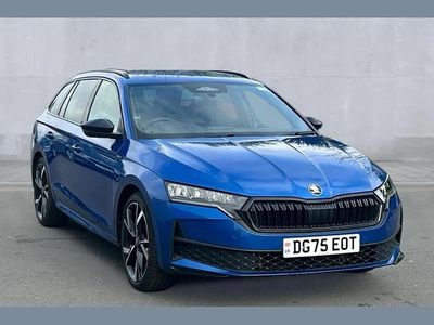 Used Skoda Octavia SportLine 147 HP (108 kW) 2025 Blue Estate