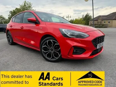 Second-hand Ford Focus ST-Line X 2019 Roșu Hatchback