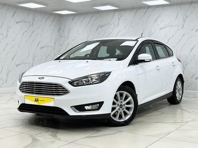 Used Ford Focus Titanium 120 HP (88 kW) 2018 White Hatchback