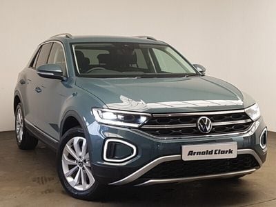 Used VW T-Roc Style 190 HP (139 kW) 2023 Blue SUV