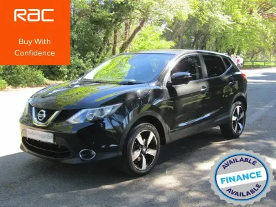 Used Nissan Qashqai N-TEC 110 HP (80 kW) 2015 Black SUV
