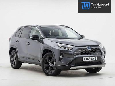 Grey and black Used 2019 Toyota RAV4 Hybrid SUV | £17,280 (A bit pricey)