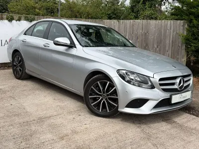 Used Mercedes C220 SE 194 HP (142 kW) 2019 Silver Sedan