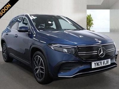 Used Mercedes EQA250 AMG Line Premium 139 kW (190 HP) 2021 Blue SUV