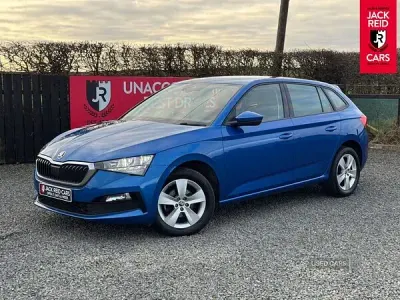 Used Skoda Scala SE 2020 Blue Hatchback