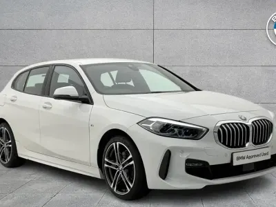 Used BMW 118 M Sport 134 HP (98 kW) 2023 White Hatchback