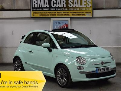 Used Fiat 500C Lounge 69 HP (50 kW) 2015 Cabriolet