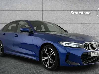 Used BMW 320 M Sport 184 HP (135 kW) 2023 Blue Sedan
