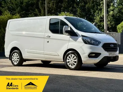 Used Ford Transit Custom Limited 130 HP (95 kW) 2021 White Van