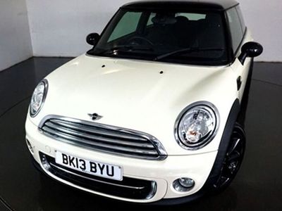 used Mini Cooper D Hatch 1.63d-CHILI PACK-PEPPER WHITE-BLUETOOTH-CLIMATE CONTROL-17"GLOSS BLACK ALLOYS-ROOF AND MIR