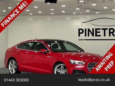 Used Audi A5 Sportback S-Line 190 HP (139 kW) 2017 Red Hatchback