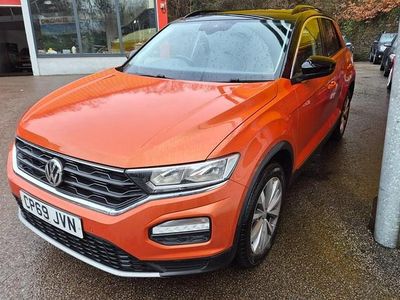 Orange Used 2020 VW T-Roc Design SUV | £12,995 (Fair price)