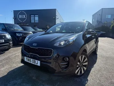 Used Kia Sportage First Edition 182 HP (133 kW) 2016 Black SUV