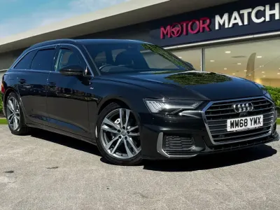 Usado Audi A6 S-Line 204 CV (150 kW) 2019 Gris Familiar