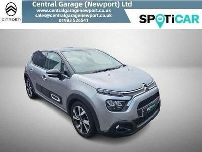 used Citroën C3 1.2 PURETECH SHINE PLUS EURO 6 (S/S) 5DR PETROL FROM 2021 FROM NEWPORT (PO30 5UX) | SPOTICAR