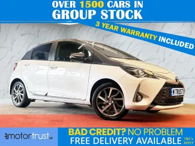 Used Toyota Yaris 111 HP (81 kW) 2019 White Hatchback