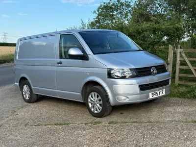 Used VW T5 Startline 102 HP (75 kW) 2015 Silver Van
