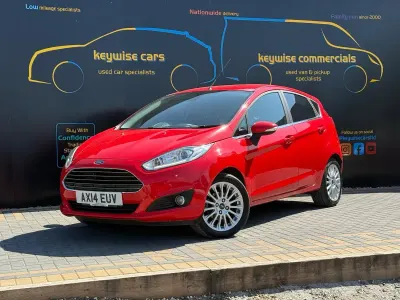 Used Ford Fiesta Titanium 2014 Red Hatchback