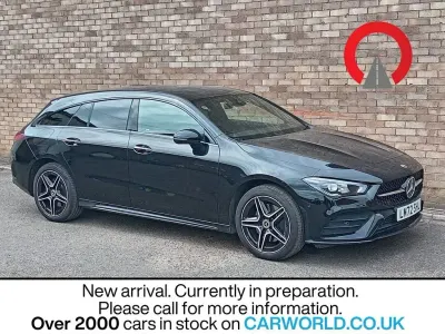 Used Mercedes CLA250 AMG Line Premium 218 HP (160 kW) 2022 Black Coupe