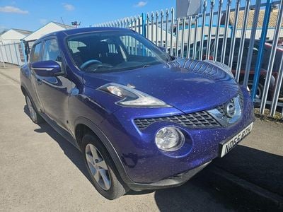 Used Nissan Juke Visia 110 HP (80 kW) 2016 Blue SUV