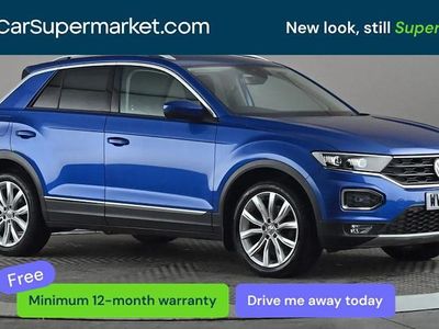 Begagnad VW T-Roc SEL 190 HK (139 kW) 2021 SUV
