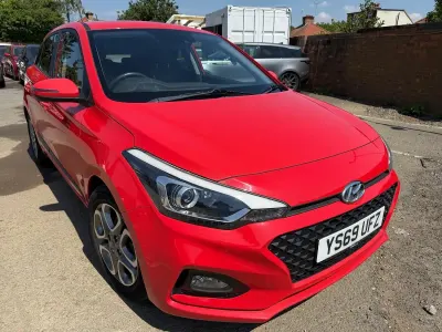 Used Hyundai i20 Premium 2019 Red Hatchback