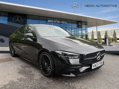 Used Mercedes CLA220 AMG Line Premium Plus 190 HP (139 kW) 2025 Black Sedan