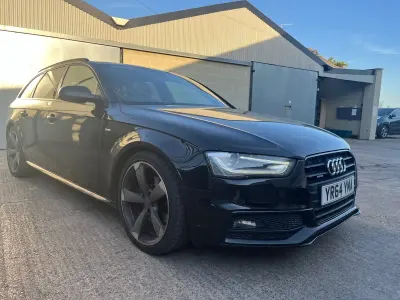 Used Audi A4 Black Edition 245 HP (180 kW) 2014 Black Estate