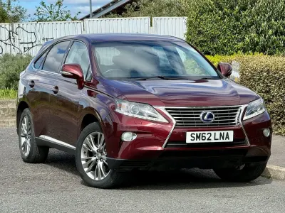 Used Lexus RX450h Luxury Line 299 HP (219 kW) 2013 Red SUV