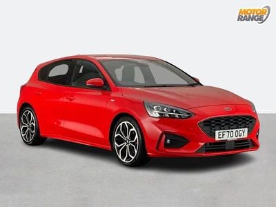 Used Ford Focus ST-Line X 120 HP (88 kW) 2021 Red Hatchback