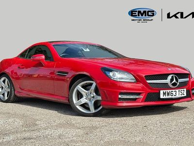 Used Mercedes SLK250 AMG 204 HP (150 kW) 2013 Red Cabriolet