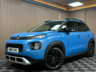 Used Citroën C3 Aircross Feel 80 HP (58 kW) 2018 Blue SUV
