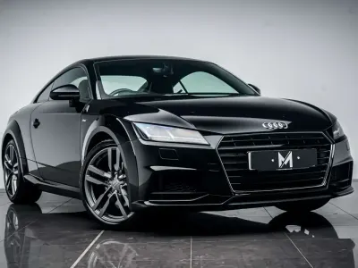 Used Audi TT S-Line 180 HP (132 kW) 2016 Black Coupe