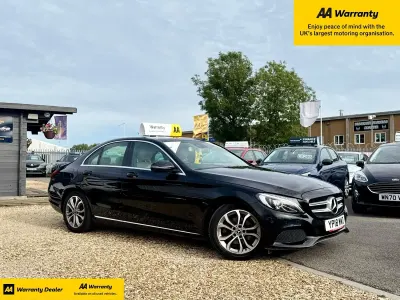 Used Mercedes C220 2018 Black Sedan