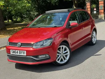 Used VW Polo SEL 2014 Red Hatchback