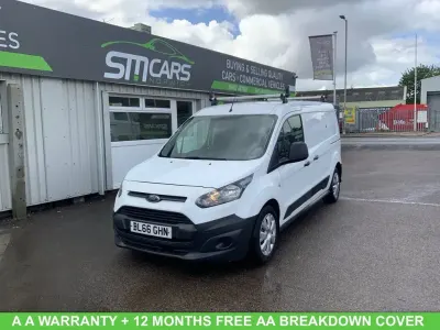 Used Ford Transit Connect 95 HP (69 kW) 2016 White MPV