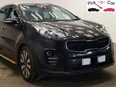 Used Kia Sportage 114 HP (83 kW) 2016 Black SUV
