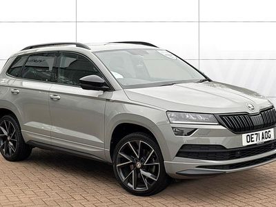 Used Skoda Karoq SportLine 150 HP (110 kW) 2021 Grey SUV