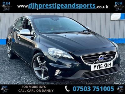 Black Used 2015 Volvo V40 R-Design Hatchback | £5,648 (Fair price)
