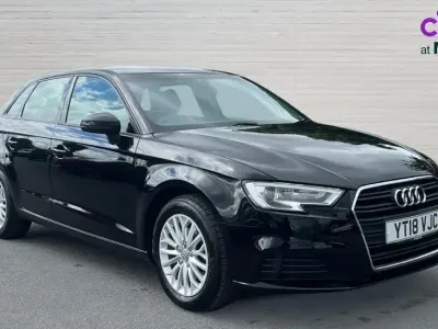 Used Audi A3 116 HP (85 kW) 2018 Brilliant black Sedan