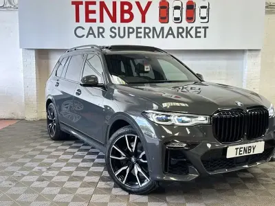 Usado BMW X7 M Sport 340 HP (250 kW) 2021 Cinzento SUV